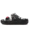 Classic Cozzzy Disco Glitter Sandaletler “Siyah”