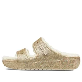 Classic Cozzzy Glitter Sandaletler “Multi Gold”