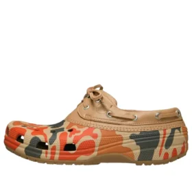 Classic Duck Camo Tekne Ayakkabısı “Tan Shocking Orange” Classic Duck Camo Tekne Ayakkabısı “Tan Shocking Orange”