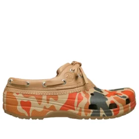 Classic Duck Camo Tekne Ayakkabısı “Tan Shocking Orange” Classic Duck Camo Tekne Ayakkabısı “Tan Shocking Orange”