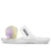 Classic Fur Sure 2 kayışlı sandalet “Beyaz”