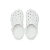 Classic Geometric Clog “Beyaz”