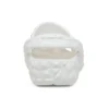 Classic Geometric Clog “Beyaz”
