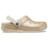 Classic Glitter Lined Clogs “Altın”