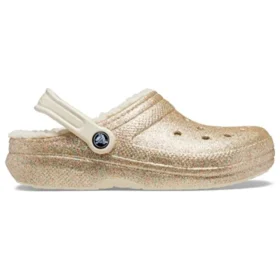 Classic Glitter Lined Clogs “Altın”