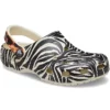 Classic hayvan desenli Plaj Sandaletleri Unisex hayvan desenli “Beyaz”
