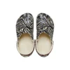 Classic hayvan desenli Plaj Sandaletleri Unisex hayvan desenli “Beyaz”