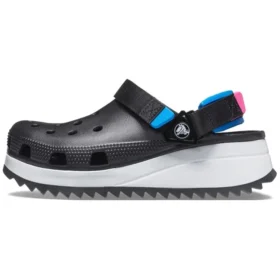 Classic Hiker Clog Sports Siyah Mavi Kırmızı Sandaletler “Siyah Mavi Kırmızı”