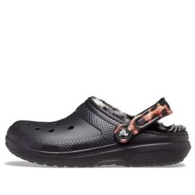 Classic Lined Animal Remix Clog “Siyah & Çok Renkli”