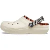 Classic Lined Clog Animal Remix “Siyah”