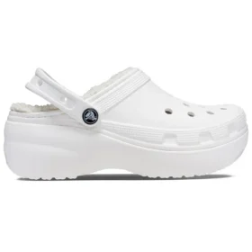 Classic Lined Clog “Beyaz”
