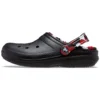 Classic Lined Clog “Siyah & Kırmızı”