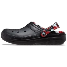 Classic Lined Clog “Siyah & Kırmızı”