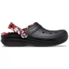 Classic Lined Clog “Siyah & Kırmızı”