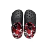 Classic Lined Clog “Siyah & Kırmızı”