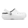 Classic Lined Clogs “Beyaz Gri”