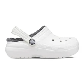 Classic Lined Clogs “Beyaz Gri”