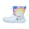 Classic Lined Neo Puff Botlar “Tie-Dye Mineral Blue”