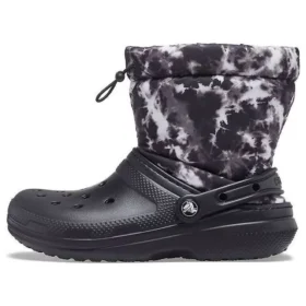 Classic Lined Neo Tie-Dye Botlar “Siyah Beyaz”