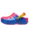 Classic Lined Tie-Dye Grafik Sabolar “Mavi Pembe”