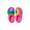 Classic Lined Tie-Dye Grafik Sabolar “Mavi Pembe”