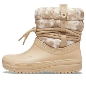 Classic Neo Puff Luxe Botlar “Bej Beyaz”