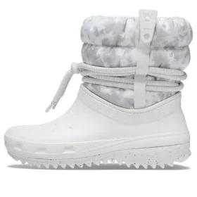 Classic Neo Puff Luxe Botlar “Beyaz Gri”