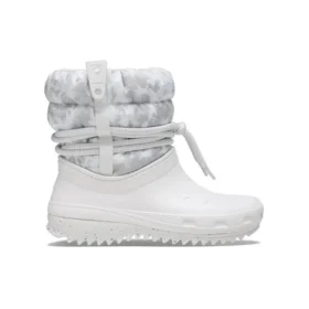 Classic Neo Puff Luxe Botlar “Beyaz Gri”