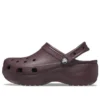 Classic Platform Clog “Koyu Kiraz”