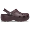 Classic Platform Clog “Koyu Kiraz”
