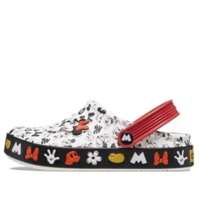 Classic x Mickey Mouse Sabolar “Beyaz Kırmızı Siyah”