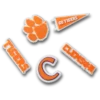 Clemson Üniversitesi 5’li Paket Jibbitz™ Süsleri