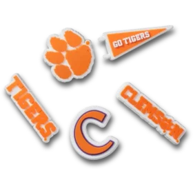 Clemson Üniversitesi 5’li Paket Jibbitz™ Süsleri