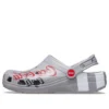 Coca-Cola x Crocs Crossover Light X Açık Hava Düz Ayakkabı Günlük Spor Unisex Gri Sandaletler