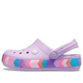 Crocband Chevron Boncuklu Sabolarlar “Lilac Multi”