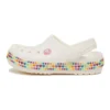 Crocband Gem Band Sabolar “Beyaz Çok Renkli”