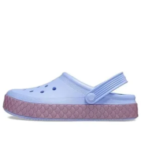 Crocband IV Yansıtıcı Denizkızı Saboları “Mavi Pembe”