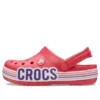 Crocband Logo Şeritli Sabolar “Kırmızı Beyaz”