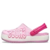 Crocband Logo Sabolar “Pink White”