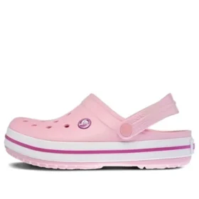Crocband Plaj Sandaletleri Unisex Pembe Mor