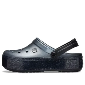 Crocband Platform Metalik Sabolar “Siyah”