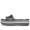 Crocband Platform Terlikleri “Siyah Gri Beyaz”