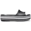 Crocband Platform Terlikleri “Siyah Gri Beyaz”