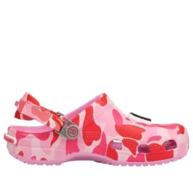 Crocs x A Bathing Ape Sabolar “Carnation”