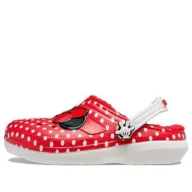 Crocs x Disney Minnie Mouse Classic Clog “Kırmızı Beyaz Siyah”