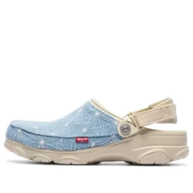 Crocs x Levi’s Sashiko All-Terrain Sabolar “Bone Blue”