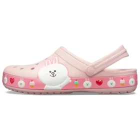 Crocs x Line Friends Beach Pink Unisex Sandaletler