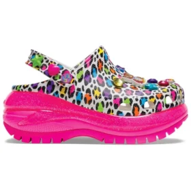 Crocs x Lisa Frank Mega Crush Clog “Pembe Çok Renkli”