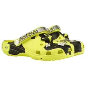 Crocs x MCM Kamuflaj Desenli Sabolar “Neon Sarı”