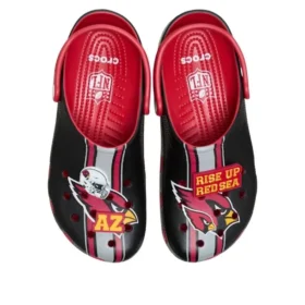 Crocs x NFL 26 Classic Clog Arizona Cardinals “Siyah Kırmızı”